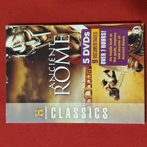 ANCIENT ROME•5 DVDs•9 Documentaries•History Channel•EUC•